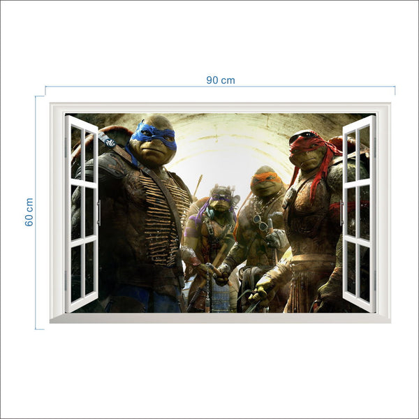 Teenage Mutant Ninja Turtles Wall Decal