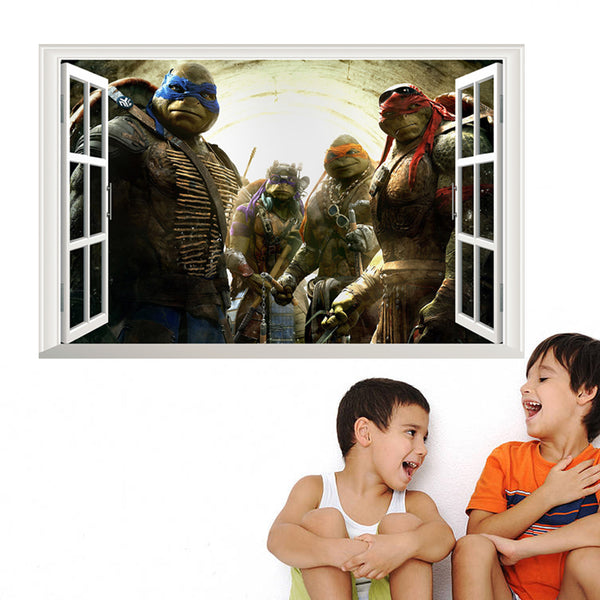 Teenage Mutant Ninja Turtles Wall Decal