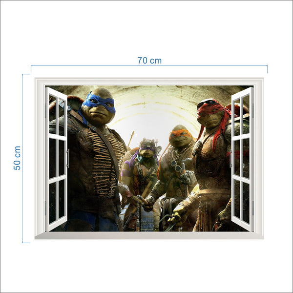 Teenage Mutant Ninja Turtles Wall Decal